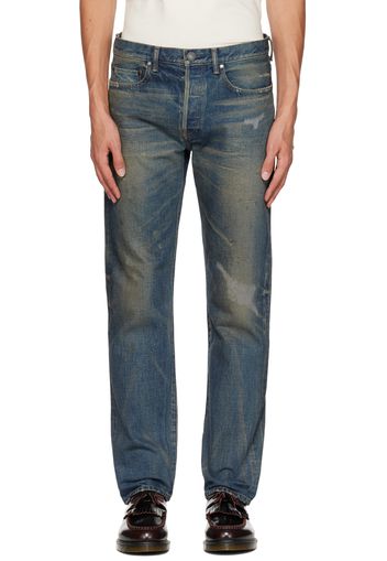 John Elliott Blue 'The Daze' Jeans