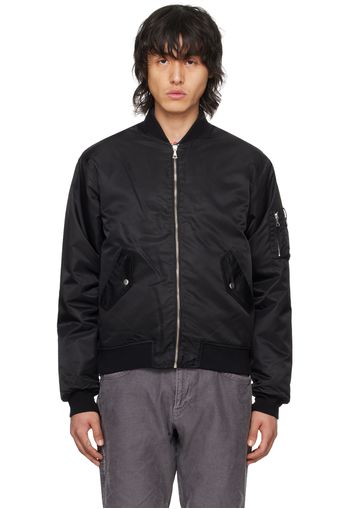 John Elliott Black Bogota II Bomber Jacket