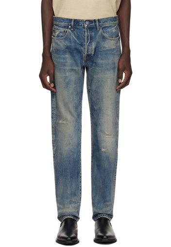 John Elliott Blue 'The Daze' Jeans