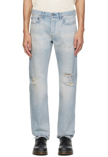 John Elliott Blue 'The Daze' Jeans