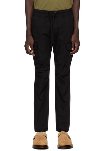 John Elliott Black Relaxed Fit Cargo Pants