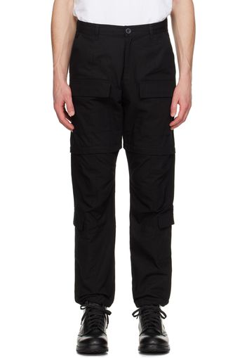 John Elliott Black Convertible Cargo Pants