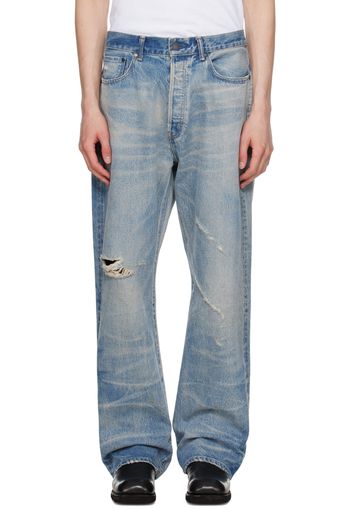 John Elliott Blue Wyatt Jeans