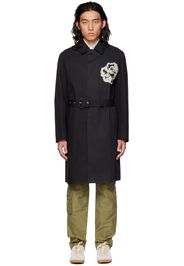 John Elliott Black Mackintosh Edition Spring Coat