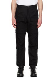 John Elliott Black Convertible Cargo Pants