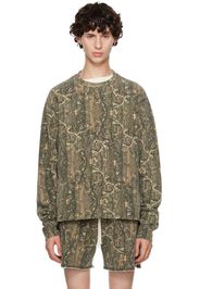 John Elliott Khaki Skeptic Sweatshirt