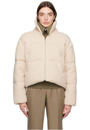 Joseph Off-White Quilted Down Jacket