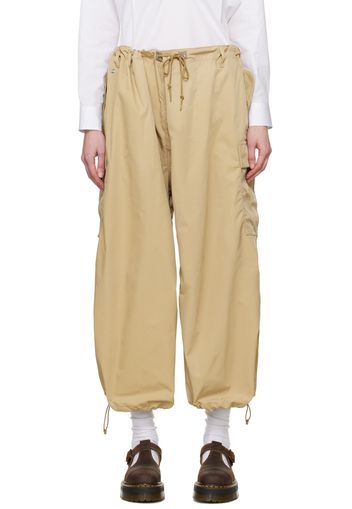 Junya Watanabe Beige Drawstring Lounge Pants