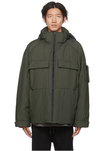 Juun.J Khaki Insulated Coat