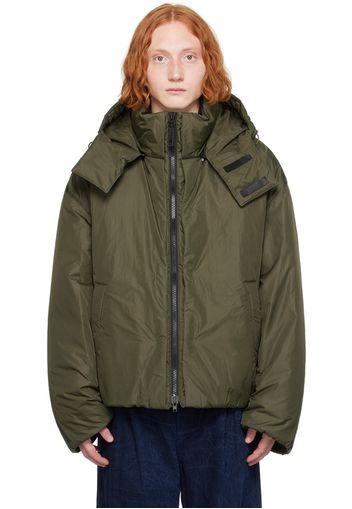 Juun.J Green Vented Puffer Jacket