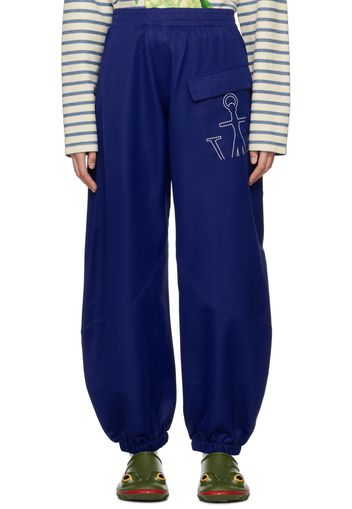 JW Anderson Blue Twisted Lounge Pants