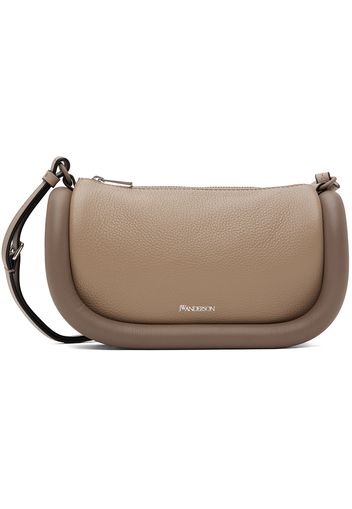 JW Anderson Taupe Bumper-12 Leather Crossbody Bag