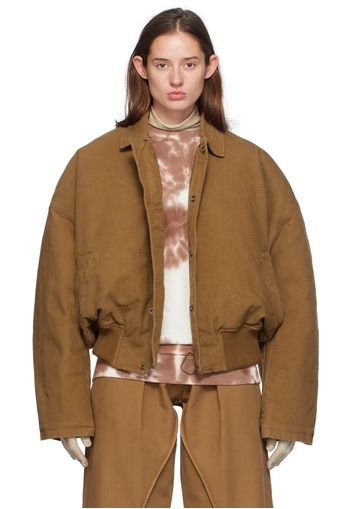 JW Anderson Brown Cotton Jacket