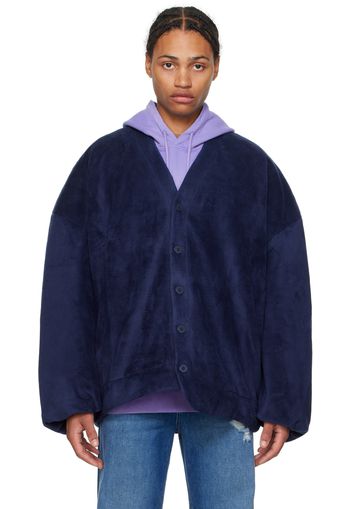 JW Anderson Navy Oversized Cardigan