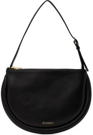 JW Anderson Black Bumper Moon Bag