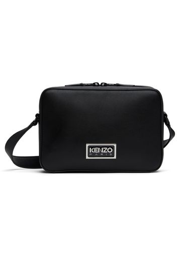 Kenzo Black Kenzo Paris 'KENZOGRAPHY' Leather Bag