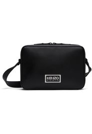 Kenzo Black Kenzo Paris 'KENZOGRAPHY' Leather Bag