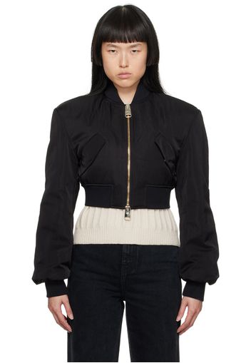 KHAITE Black Reggie Jacket