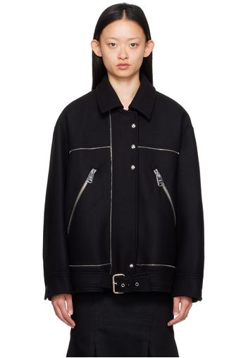 KHAITE Black 'The Herman' Jacket