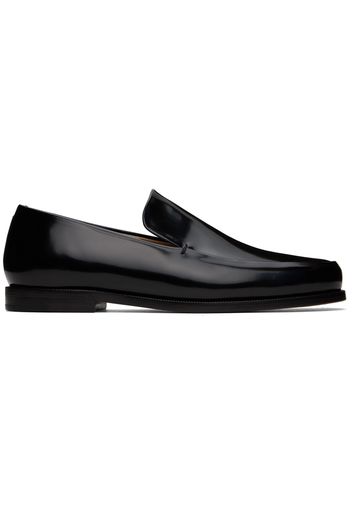 KHAITE Black 'The Alessio' Loafers