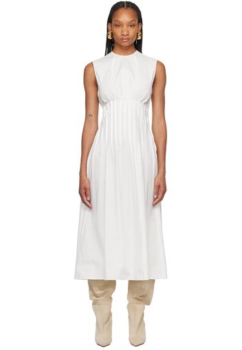 KHAITE White 'The Wes' Maxi Dress