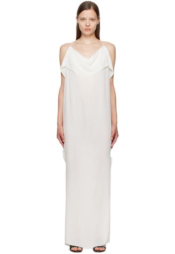 KHAITE White 'The Dandora' Maxi Dress