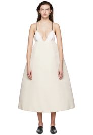 KHAITE Off-White 'The Oma' Midi Dress