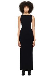 KHAITE Black 'The Evelyn' Maxi Dress