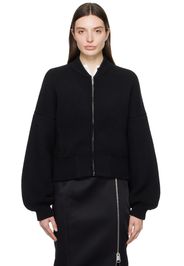 KHAITE Black Rhea Jacket