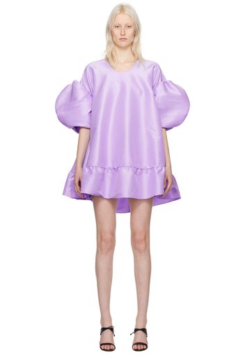 Kika Vargas SSENSE Exclusive Purple Gigi Minidress