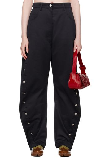 Kiko Kostadinov Black Apollinaire Trousers