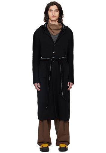 Kiko Kostadinov Black Ugo Coat