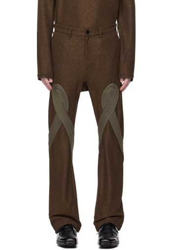 Kiko Kostadinov Brown Deultum Trousers