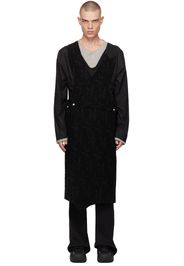 Kiko Kostadinov Black Jarocka Apron Vest