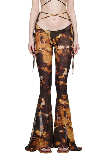 KNWLS Brown Glimmer Trousers