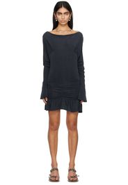 KNWLS Navy Petrol Minidress