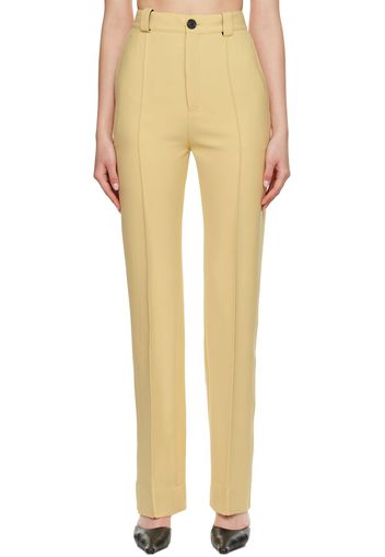 Kwaidan Editions SSENSE Exclusive Beige Polyester Trousers