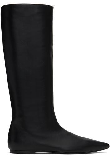 La Collection Black Magnolia Boots