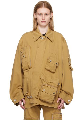 Lanvin Tan Future Edition Jacket