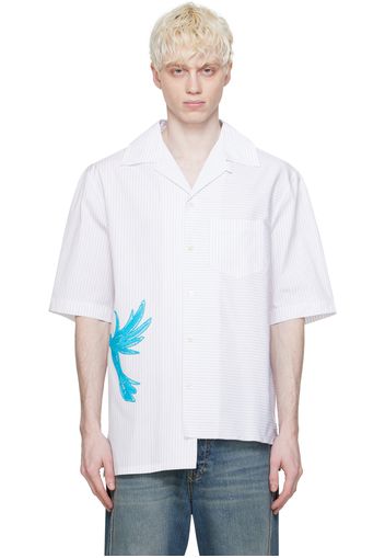 Lanvin White Asymmetrical Shirt