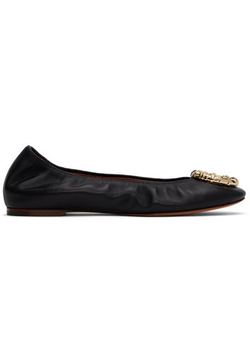 Lanvin Black Mélodie Ballerina Flats