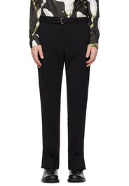 Lanvin Black Vented Trousers