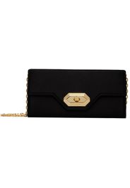 Lanvin Black Invitation Evening Small Clutch
