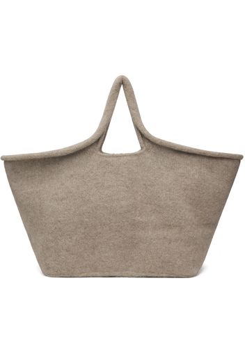 Lauren Manoogian Taupe Knit Market Tote