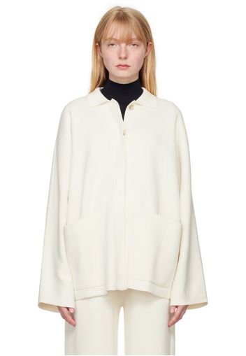 Lauren Manoogian Off-White Buttoned Jacket