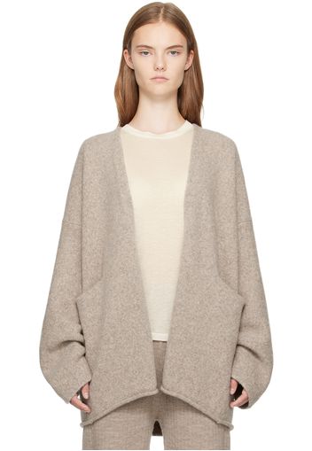 Lauren Manoogian Beige Open Cardigan