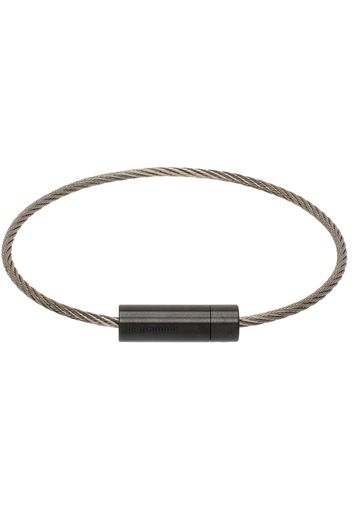 Le Gramme Black 'Le 7g' Cable Bracelet