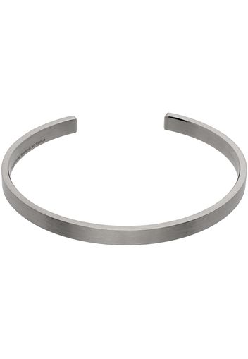 Le Gramme Gunmetal 'Le 15g' Ribbon Bracelet