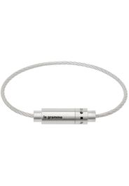 Le Gramme Silver 'Le 9g' Triptych Cable Bracelet