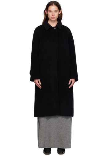 LE17SEPTEMBRE Black Raglan Coat